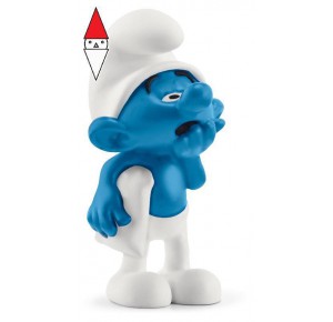 , , , ACTION FIGURE SCHLEICH PUFFO PIGRO (SERIE PRE SCHOOL SMURFS PUFFI)