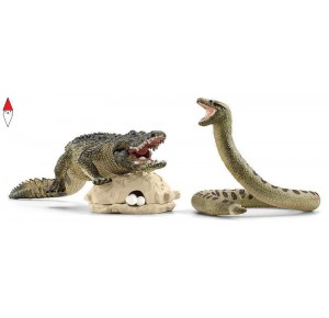 , , , ACTION FIGURE SCHLEICH PERICOLO NELLA PALUDE