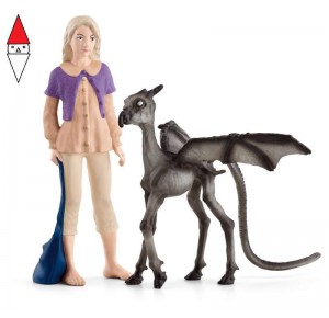 , , , ACTION FIGURE SCHLEICH LUNA E THESTRAL (SERIE WIZARDING WORLD HARRY POTTER)