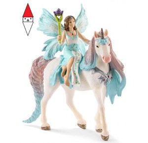 , , , ACTION FIGURE SCHLEICH EYELA CON UNICORNO DELLE PRINCIPESSE (BAYALA)