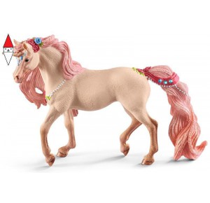 , , , ACTION FIGURE SCHLEICH DECORATED UNICORN MARE (SERIE BAYALA)