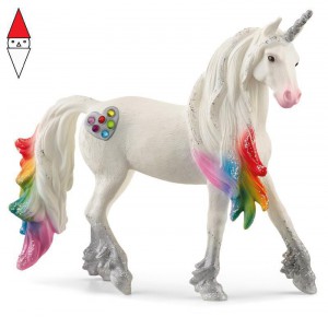 , , , ACTION FIGURE SCHLEICH RAINBOW LOVE UNICORN STALLION (SERIE BAYALA)