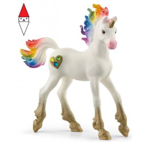 , , , ACTION FIGURE SCHLEICH RAINBOW LOVE UNICORN FOAL (SERIE BAYALA)