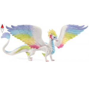 , , , ACTION FIGURE SCHLEICH DRAGO ARCOBALENO (SERIE BAYALA)