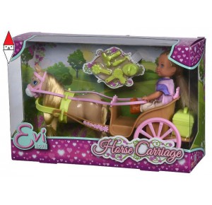 , , , ACTION FIGURE SIMBA EVI LOVE CARRIAGE TOUR