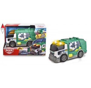 , , , MODELLINO SIMBA CITY HEROES CAMION ECOLOGIA CM 15 CON LUCI E SUONI