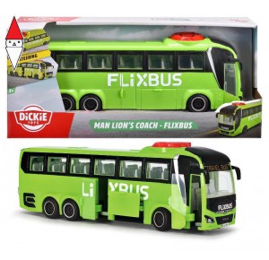 , , , MODELLINO SIMBA MAN LIONS BUS FLIXBUS CM.27