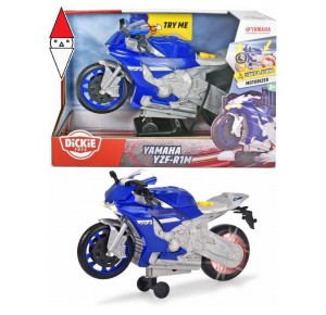 , , , SIMBA YAMAHA R1 WHEELIE RIDERS CM. 26 CON LUCI E SUONI