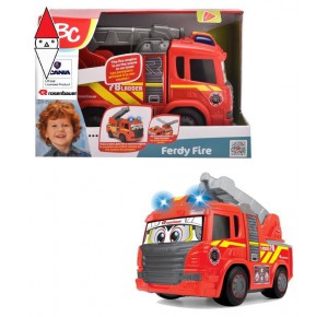 , , , PRIMA INFANZIA SIMBA ABC FERDY FIRE CAMION POMPIERI CM. 25