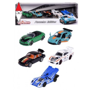 , , , MODELLINO SIMBA MAJORETTE PORSCHE MOTORSPORT GIFT PACK 5 PZ