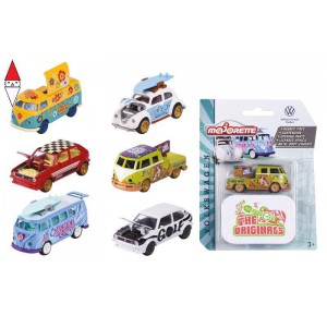 , , , MODELLINO SIMBA MAJORETTE VOLKSWAGEN THE ORIGINALS DELUXE ASSORTITE