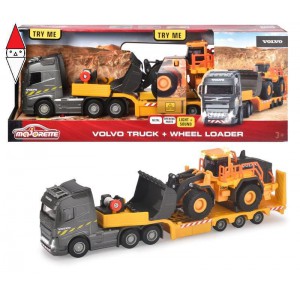 , , , MODELLINO SIMBA MAJORETTE GRAND SERIES VOLVO CAMION FH-16 PALA GOMMATA L350H