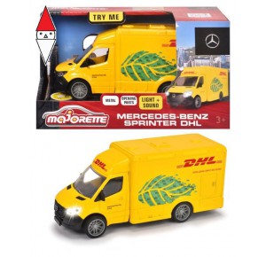 , , , SIMBA MAJORETTE GRAND SERIES MERCEDES-BENZ SPRINTER DHL LUCI E SUONI CM.12.5