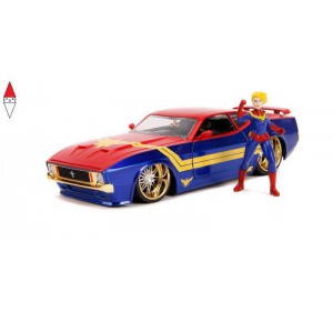 , , , MODELLINO SIMBA MARVEL CAPTAIN MARVEL 1973 FORD MUSTANG MACH 1 IN SCALA 1:24