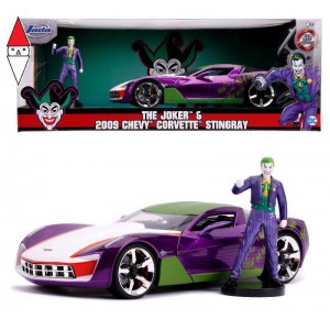 , , , MODELLINO SIMBA JOKER 2009 CHEVY CORVETTE STINGRAY IN SCALA 1:24