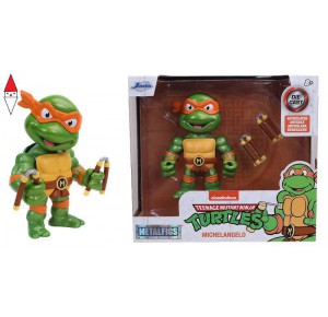 , , , ACTION FIGURE SIMBA TURTLES PERSONAGGIO MICHELANGELO IN DIE-CAST