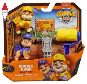 , , , ACTION FIGURE SPIN-MASTER RUBBLE AND CREW SET 2 PERSONAGGI + ACCESSORI ASSORTITI