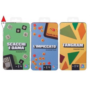 , , , GIOCO DA TAVOLO SPIN-MASTER EG CLASSICI MAGNETICI IMPICCATO SCACCHI DAMA TANGRAM