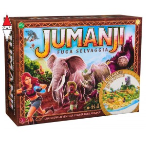 , , , GIOCO DA TAVOLO SPIN-MASTER JUMANJI FUGA SELVAGGIA