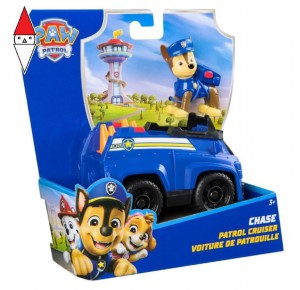 , , , ACTION FIGURE SPIN-MASTER PAW PATROL VEICOLO BASE CHASE SPRING 2025