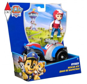 , , , ACTION FIGURE SPIN-MASTER PAW PATROL VEICOLO BASE RYDER SPRING 2025