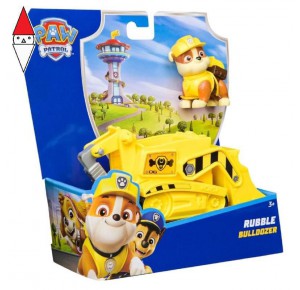 , , , ACTION FIGURE SPIN-MASTER PAW PATROL VEICOLO BASE RUBBLE SPRING 2025