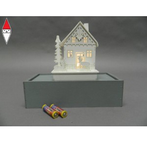 , , , NATALE TABOR CASA BIANCA RENNE 12X16CM L.
