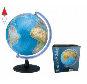 , , , GIOCO EDUCATIVO TECNO-DIDATTICA MAPPAMONDO GLOBO ELITE 25 CM