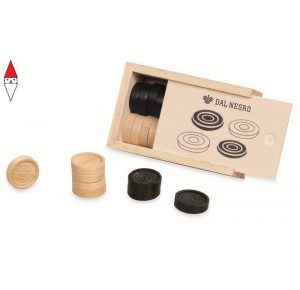 , , , GIOCO DA TAVOLO TEODOMIRO DAL NEGRO SET PEDINE MM.28 002690