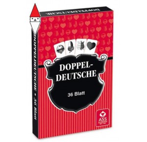 , , , CARTE DA GIOCO TEODOMIRO DAL NEGRO SCHNAPS TEDESCHE