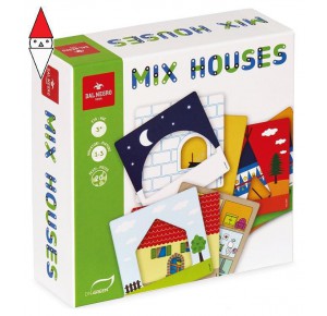 , , , GIOCO DA TAVOLO TEODOMIRO DAL NEGRO MIX HOUSES