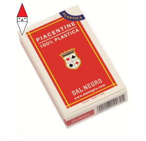 , , , CARTE DA GIOCO TEODOMIRO DAL NEGRO PIACENTINE N.109 PLASTICA