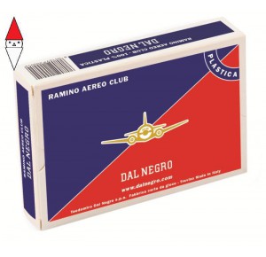 , , , CARTE DA GIOCO TEODOMIRO DAL NEGRO RAMINO AEROCLUB