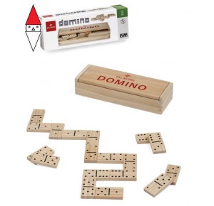 , , , GIOCO DA TAVOLO TEODOMIRO DAL NEGRO DOMINO IN LEGNO CON SCATOLA