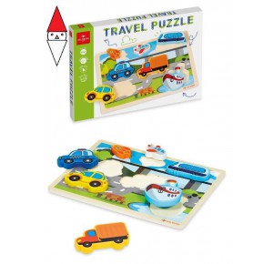 , , , PRIMA INFANZIA TEODOMIRO DAL NEGRO TRAVEL PUZZLE