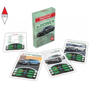 , , , CARTE DA GIOCO TEODOMIRO DAL NEGRO QUARTETTI MEGA TRUMPF E-POWER