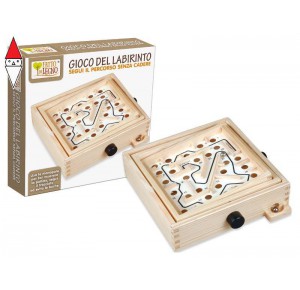 , , , GIOCO DA TAVOLO TEOREMA GIOCO LABIRINTO IN SCATOLA CM 20X20