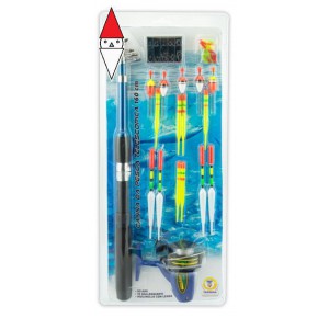 , , , GIOCO SPORTIVO TEOREMA CANNA DA PESCA TELESC. C/MULINEL. 160CM E ACCESSORI