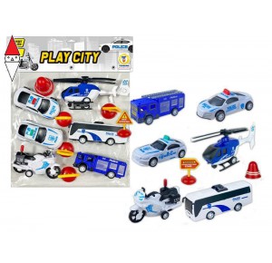 , , , MODELLINO TEOREMA PLAYSET POLICE