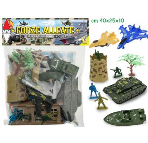 , , , ACTION FIGURE TEOREMA (IMPORTAZIONE) BUSTA SOLDATINI FORZE ALLEATE 38PZ