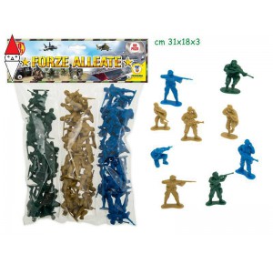 , , , ACTION FIGURE TEOREMA (IMPORTAZIONE) BUSTA SOLDATINI FORZE ALLEATE 60PZ