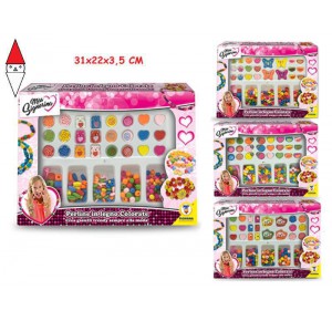 , , , GIOCO DI IMITAZIONE TEOREMA PERLINE COLORATE IN LEGNO