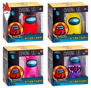 , , , ACTION FIGURE THE-POKEMON-COMPANY AMONG US ACTION FIGURES CM 17