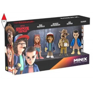 , , , ACTION FIGURE THE-POKEMON-COMPANY MINIX COFANETTO 4 PERS. SERIE STRANGER THINGS