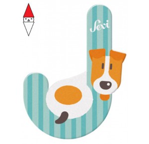 , , , PRIMA INFANZIA TRUDI LETTERA J JACK RUSSEL CM 10