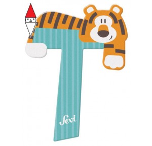 , , , PRIMA INFANZIA TRUDI LETTERA T TIGRE (10 CM)