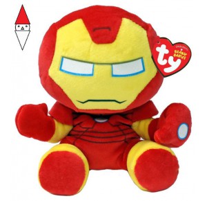 , , , PELUCHE TY FLOPPY IRON MAN 20CM