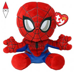 , , , PELUCHE TY FLOPPY SPIDERMAN 20CM