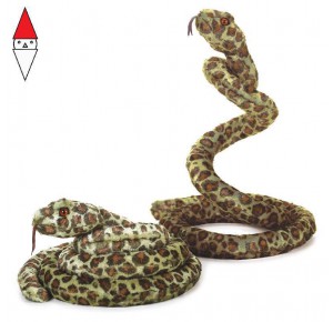 , , , PELUCHE ANIMALE BOSCO VENTURELLI SERPENTE