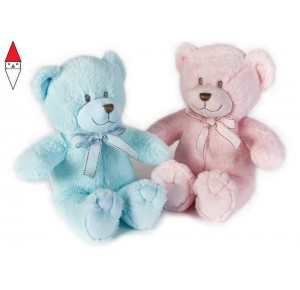 , , , PELUCHE VENTURELLI ORSETTO BABY GRS ROSA/AZZURRO